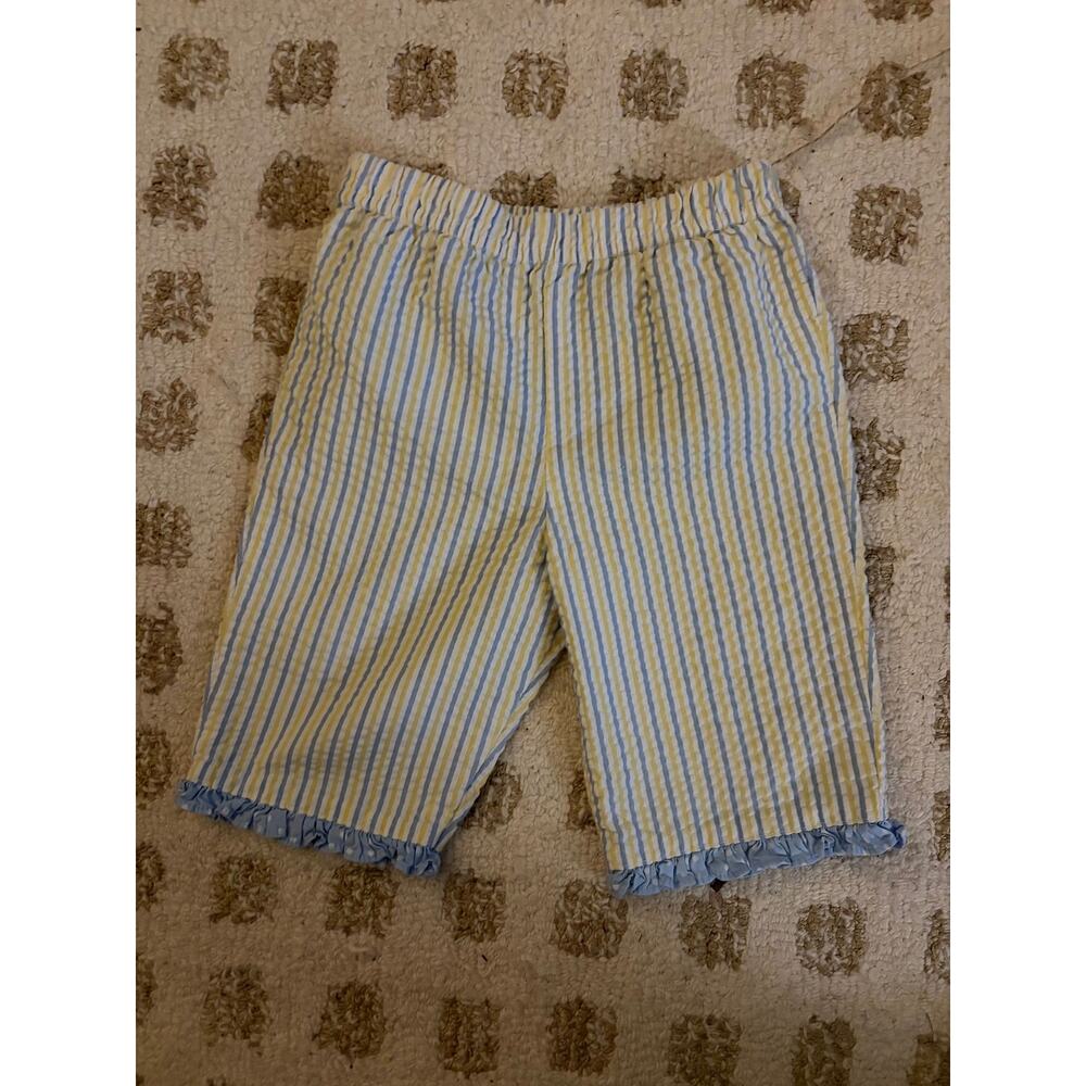 Girls Seer Sucker Pants